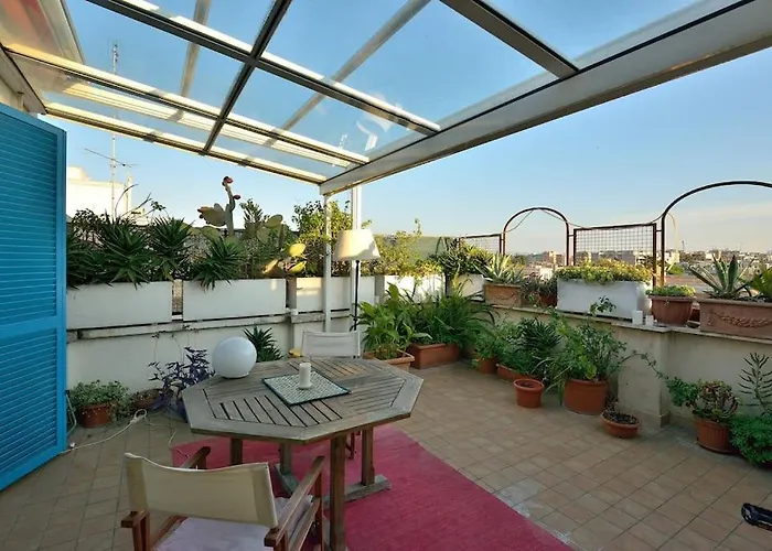 דירה Super Sunny Penthouse With Terrace רומא