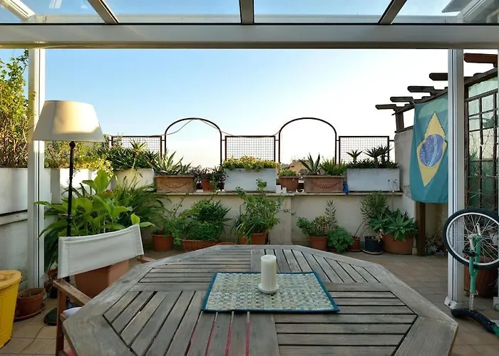 Super Sunny Penthouse With Terrace דירה *